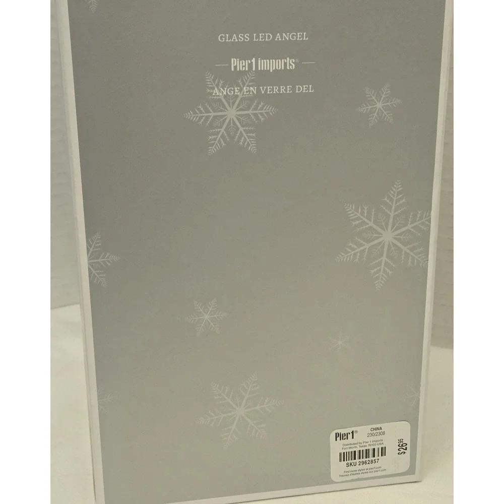 Pier 1 Imports Glass LED Light Up 12